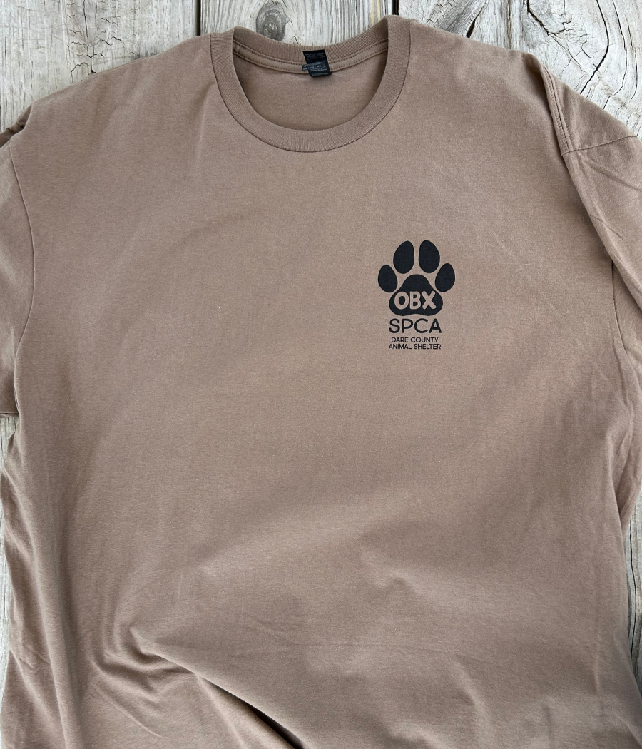 Outer Banks SPCA T-shirt Brown