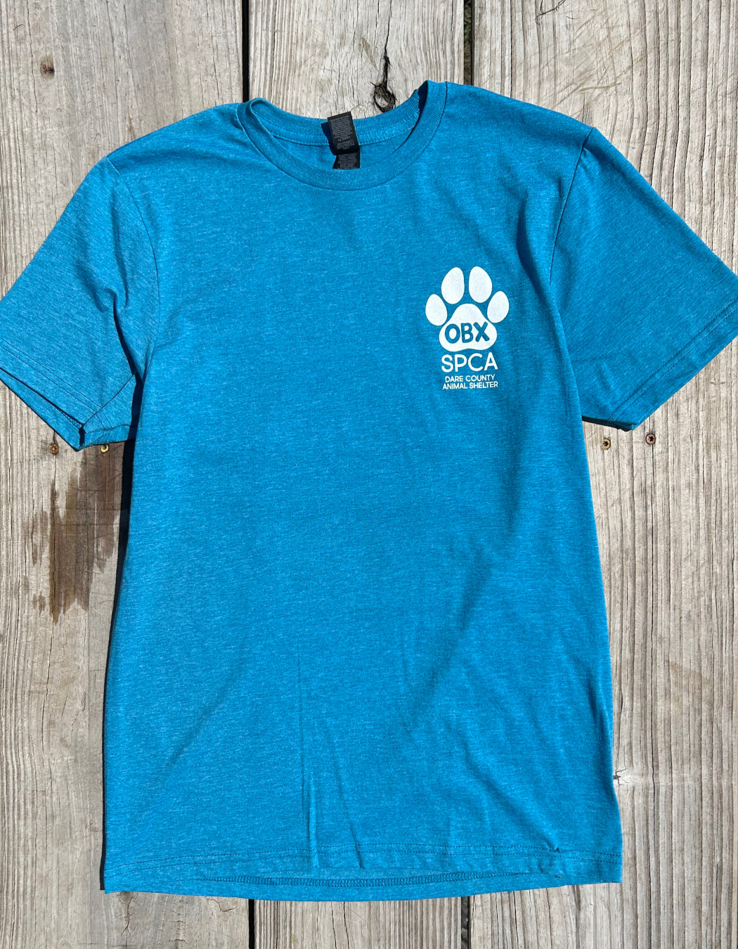 T-shirt Heather Galapagos Blue