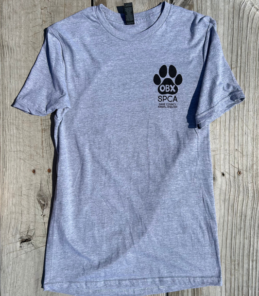 Outer Banks SPCA T-shirt Grey