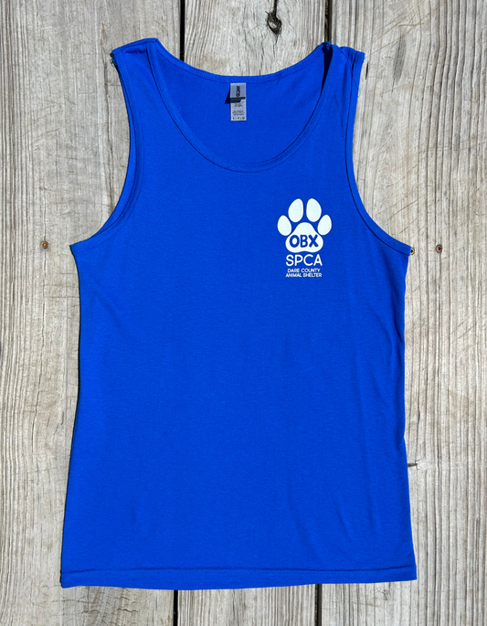 Outer Banks SPCA Tank Top Blue