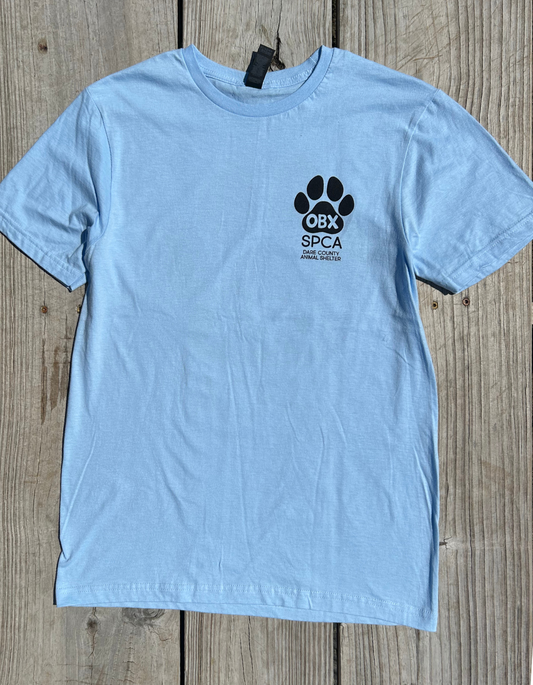 Outer Banks SPCA T-shirt Light Blue