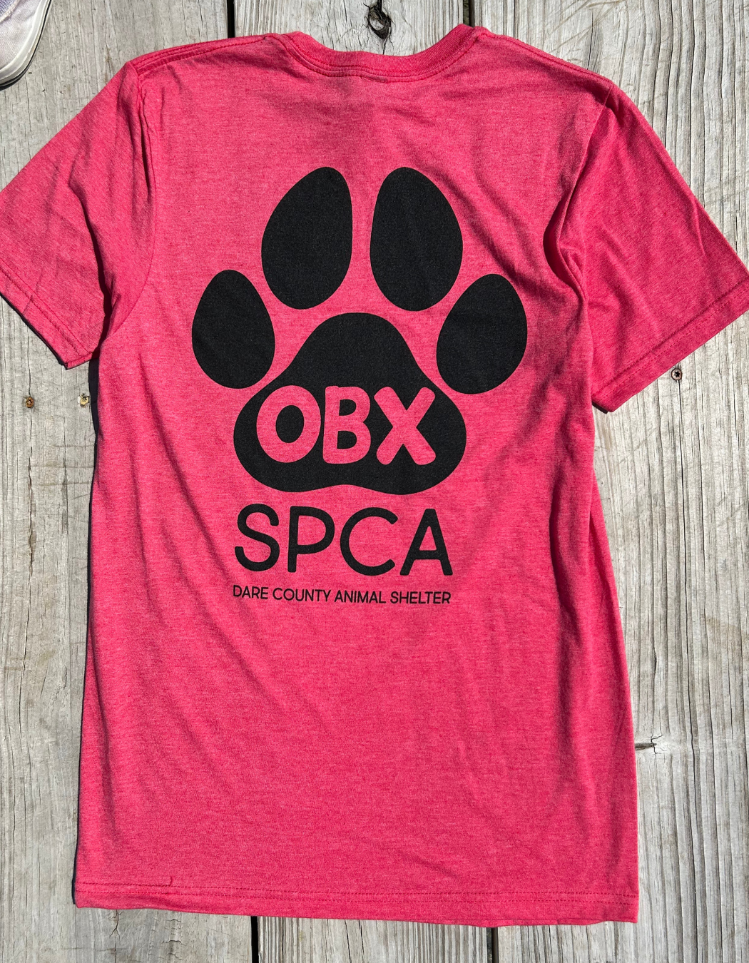 Outer Banks SPCA T-shirt Heather Red