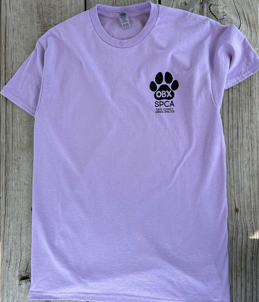 Outer Banks SPCA T-shirt Orchid