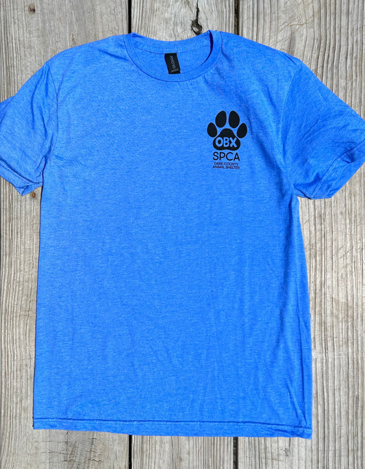 Outer Banks SPCA T-shirt Heather Blue