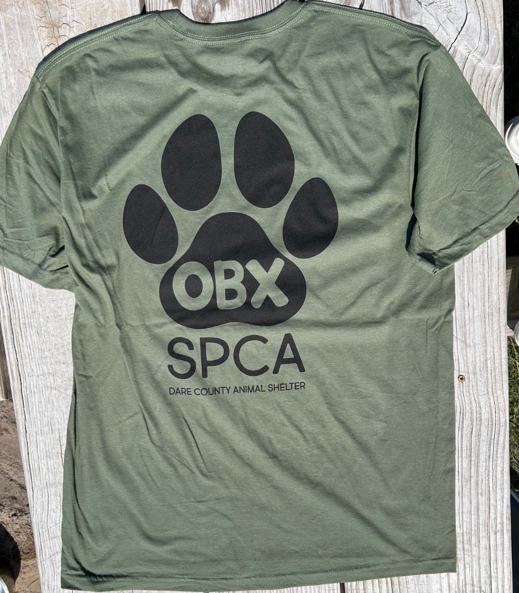 Outer Banks SPCA T-shirt Military Green