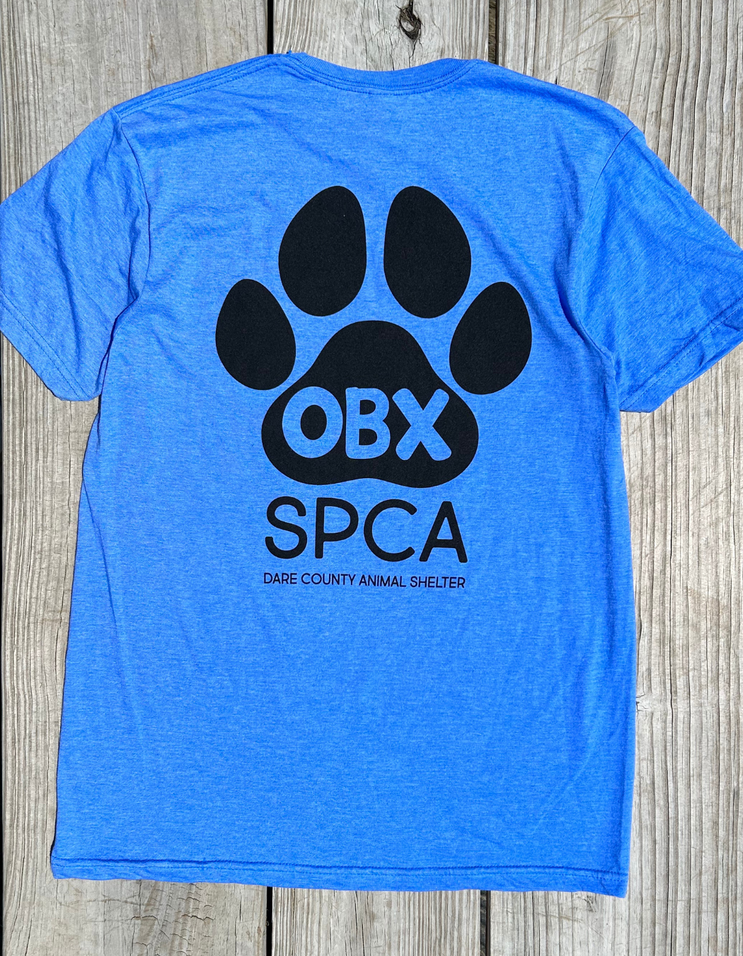 Outer Banks SPCA T-shirt Heather Blue