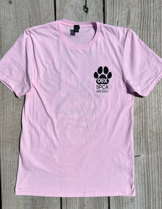 Outer Banks SPCA T-shirt Pink