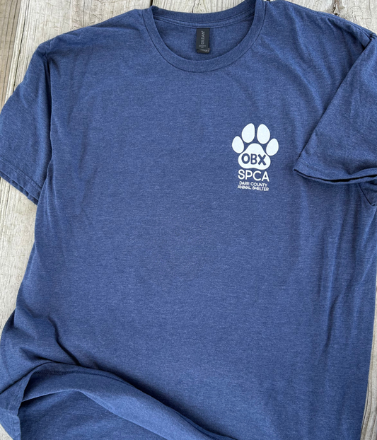 Outer Banks SPCA T-shirt Heather Navy